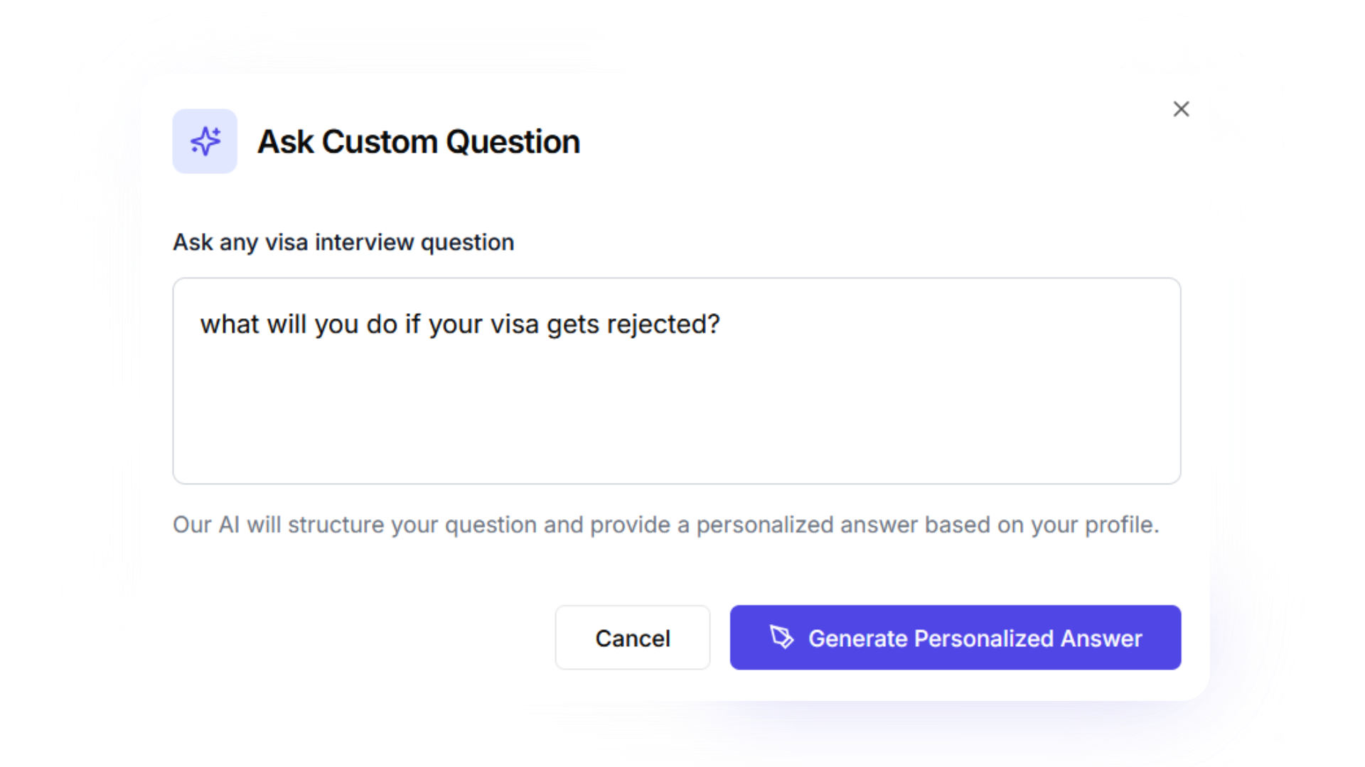 Custom Question Practice